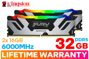 Kingston Fury Renegade RGB 32GB 6000MHz DDR5 Memory